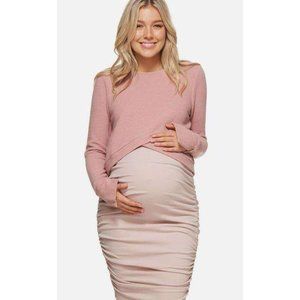 Bae. Cross Your Heart Crop Top - Maternity